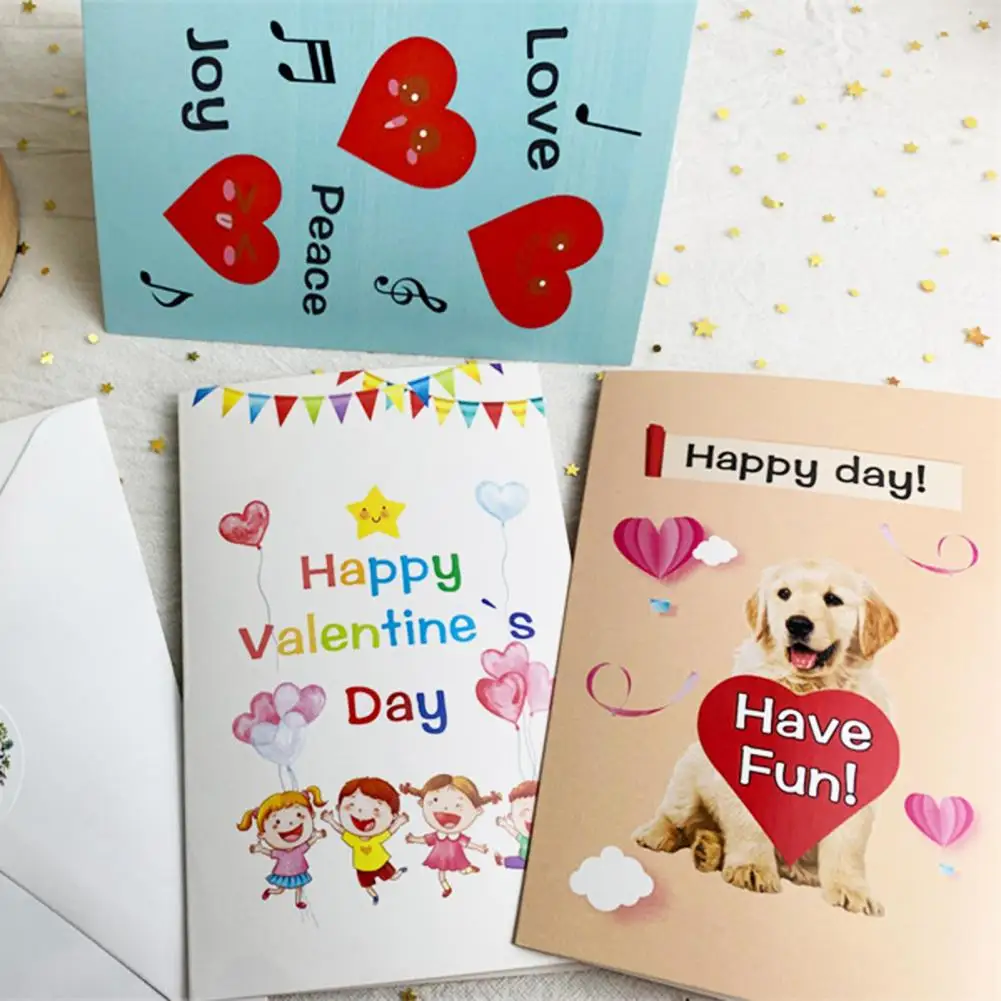 Ручная работа 1 комплект Красивая высококлассная уникальная поздравительная