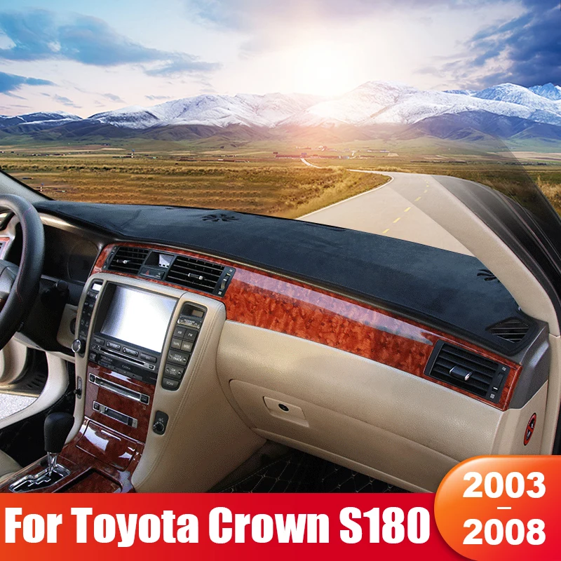 

For Toyota Crown S180 2003 2004 2005 2006 2007 2008 Car Dashboard Sun Shade Cover Mat Anti-UV Non-slip Pad Accessories