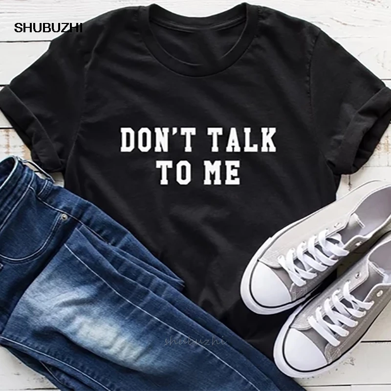 

T Shirt Men Tshirt Plus Size Shirt Men Tops Gothic Dont Talk To Me Vintage Punk T-shirt Cotton Shirts XS-3XL Black Grey Tees