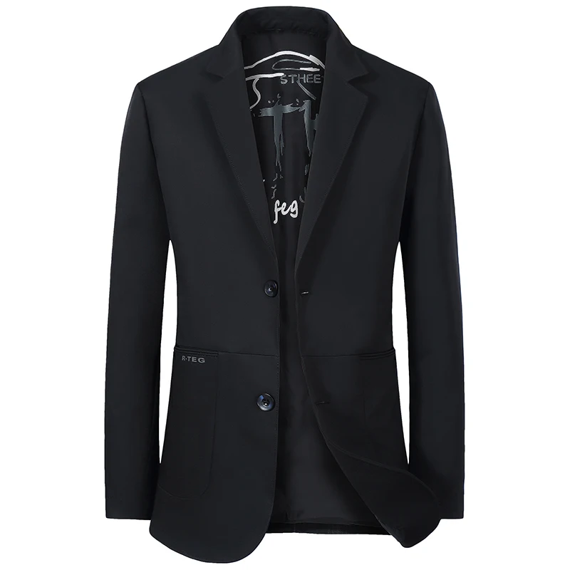 

Casual Blazer Fashion Autumn Winter Mens Blazer Jacket Solid Men Suit Outerwear Business Coats Clothing Male Dress Suit Jacke