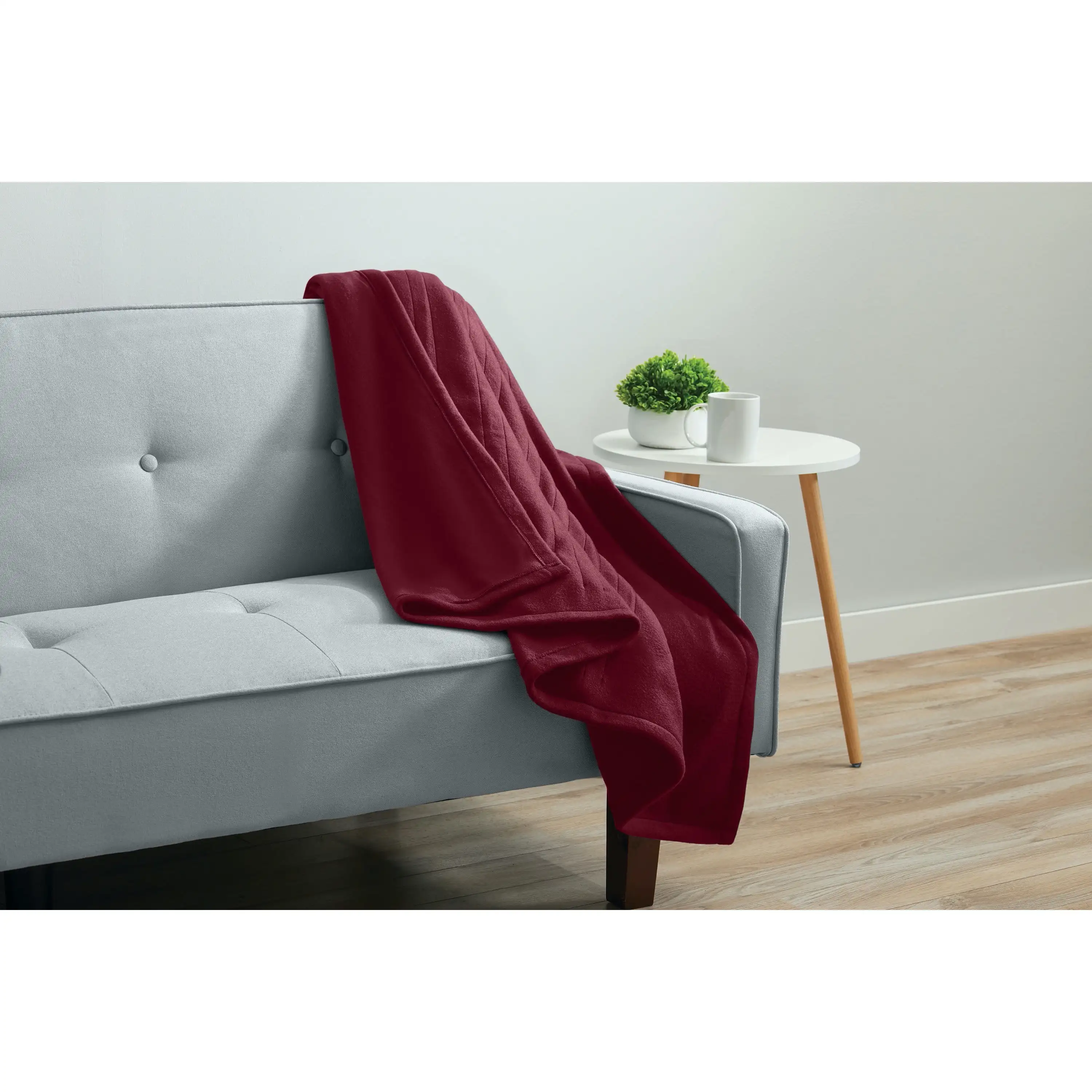 

Blanket Throw Fleece (50" x 60"), Garnet Blanket For Sofa Bed Cover Fluffy Soft Bedspread On The Bed