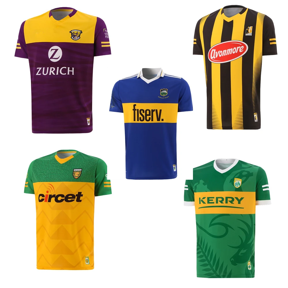 GAA jersey 2022 2023 wicklow wexford Tyrone tipperary Roscommon offaly Meath Kilkenny Kerry Dublin Donegal derry Ireland shirt