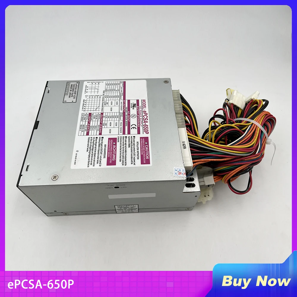 EPCSA-650P для промышленного медицинского источника питания ePCSA-650P-E2S 650W