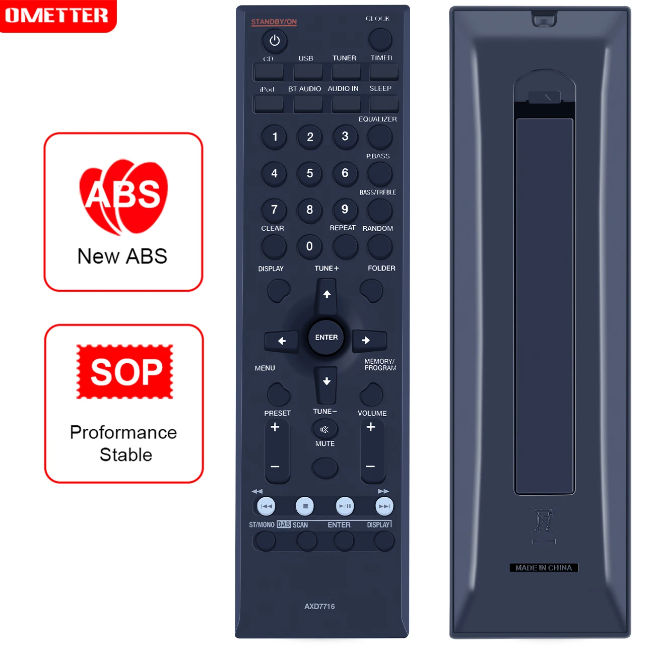 Remote Control For Pioneer AXD7716 VSX-S300-K VSX-S501 A/V AV Receiver