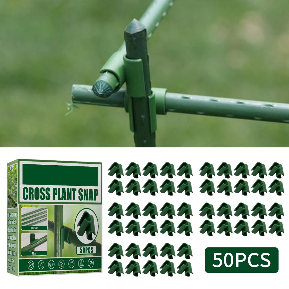 

50 Pcs Adjustable Plant Stem Trainer Clips Plant Branches Bender Clips Supports Plant Fixed Clip Gardening Supplies Tools
