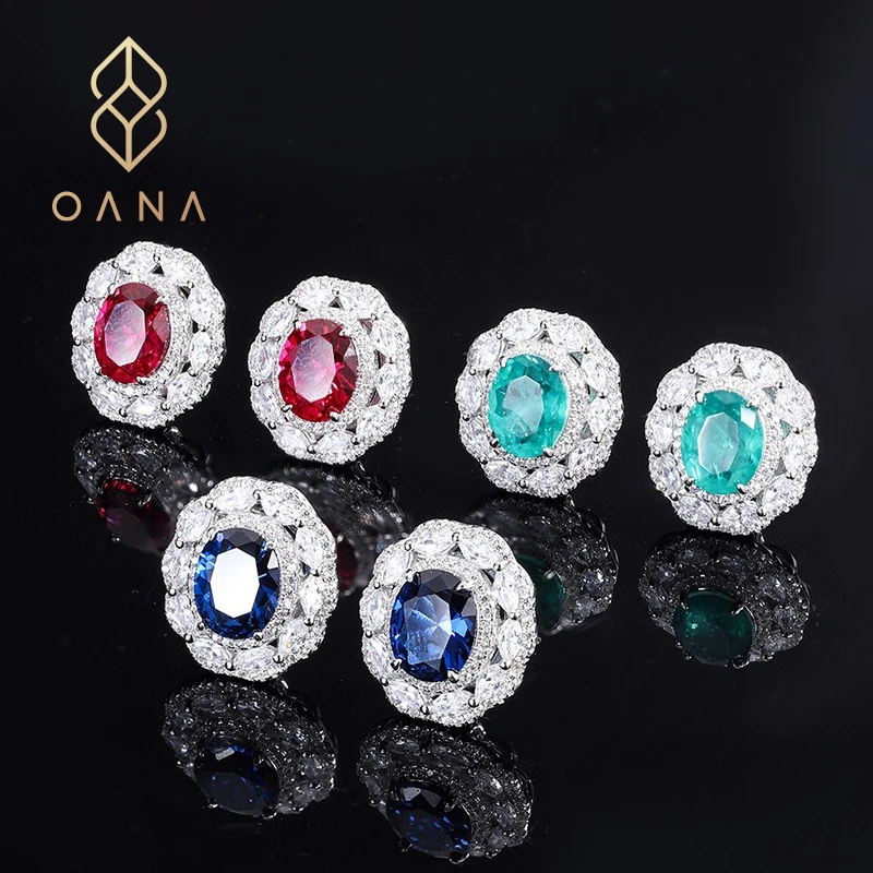 

Женские серьги OANA из серебра 925 пробы в форме яйца