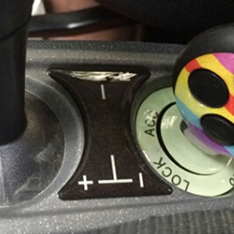 Автомобильная 3D трехмерная декоративная наклейка для механизма Mercedes Smart Old 451 Fortwo