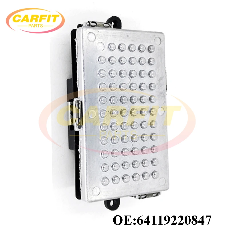 Новый OEM 64119220847 64119203323 64119179413 64119153807 Резистор регулятора двигателя вентилятора