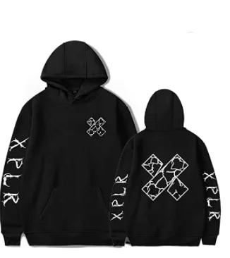 

2022 XPLR Merch New 2D Fashion Long Sleeve Streetwear Hooded Sweatshirts Women/Men Harajuku Casual Hooded Top Street Men-Clothes