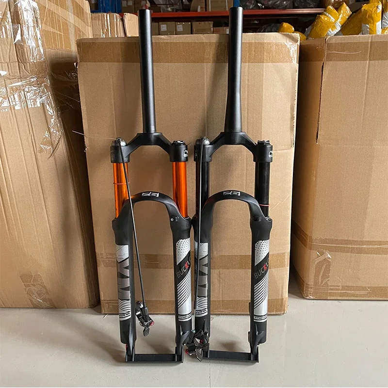 Велосипедная масляная воздушная вилка BUCKLOS регулируемая подвеска для горного