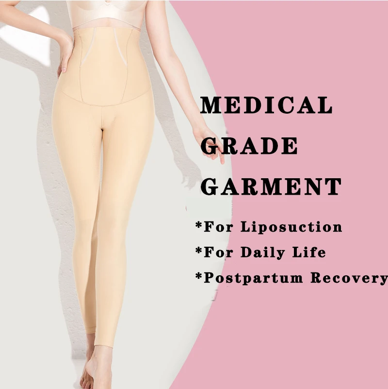 

Postpartum Shapewear Abdomen Thigh Crus Liposuction Body Shaper Trousers For Women Operation Medical Grade Compression Garment