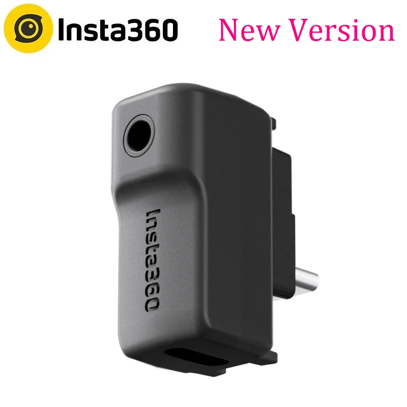 Адаптер микрофона Insta360 ONE X2 / RS 1 дюйм 360 версия новая вертикальная оригинальные