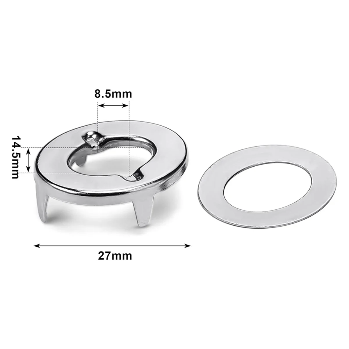 20 комплектов морских крепежных застежек поворотные пуговицы и гвоздики для