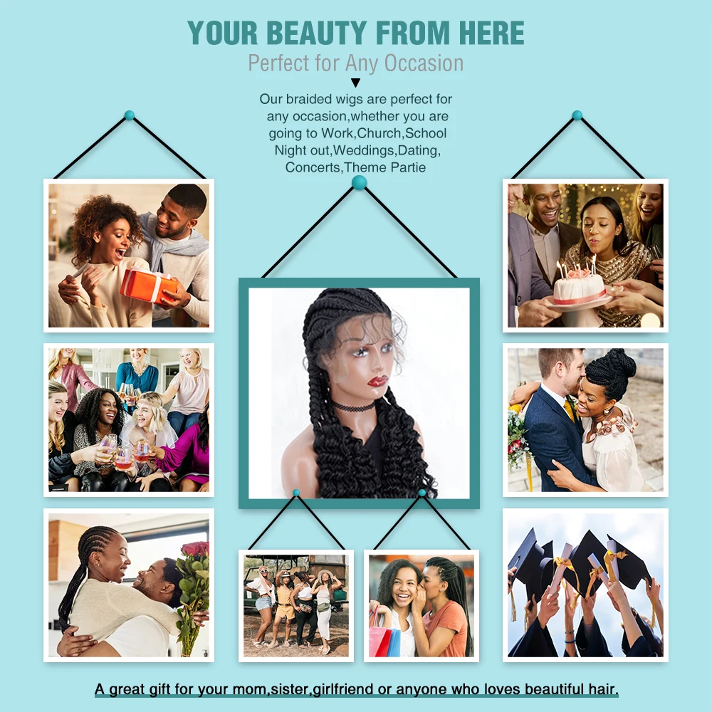 Рисунок 6 - Парик Akono Плетеный с кружевом спереди