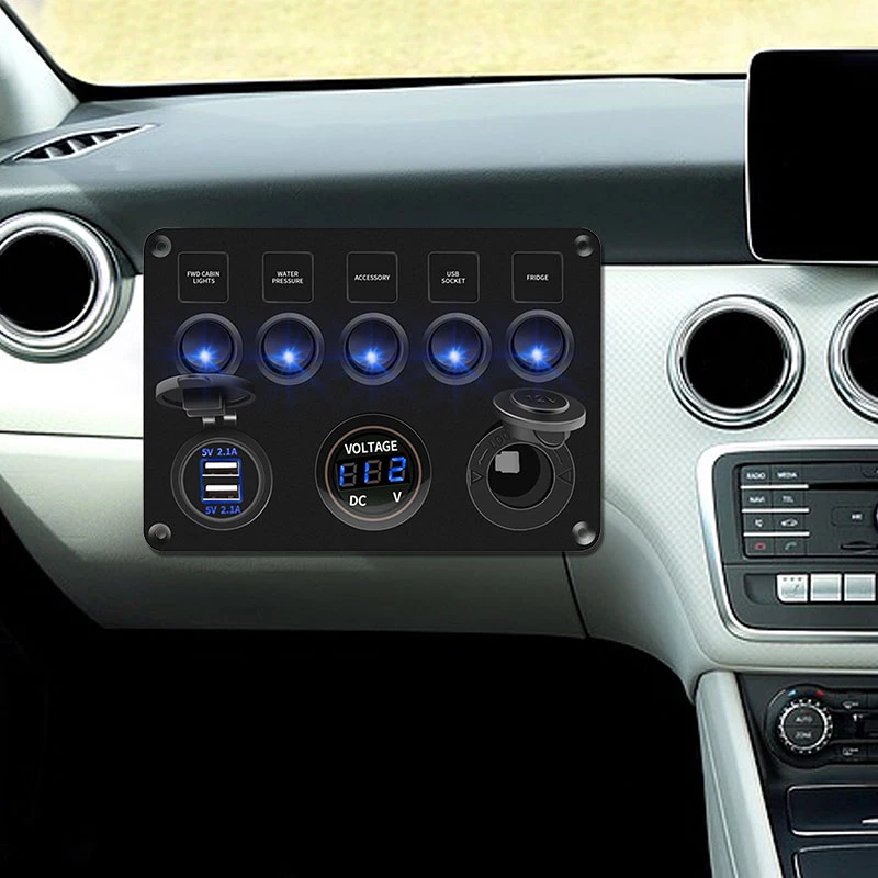 Автомобильный контроллер светодиодный переключатель модификация автомобиля 24 В