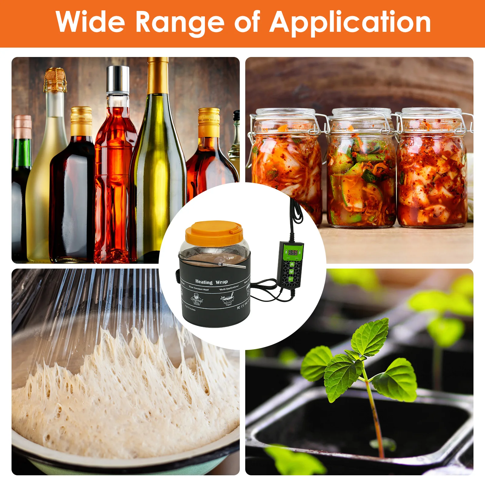 Униформа С Подогревом Kombucha Нагревательная Пленка Водостойкая Ферментационная