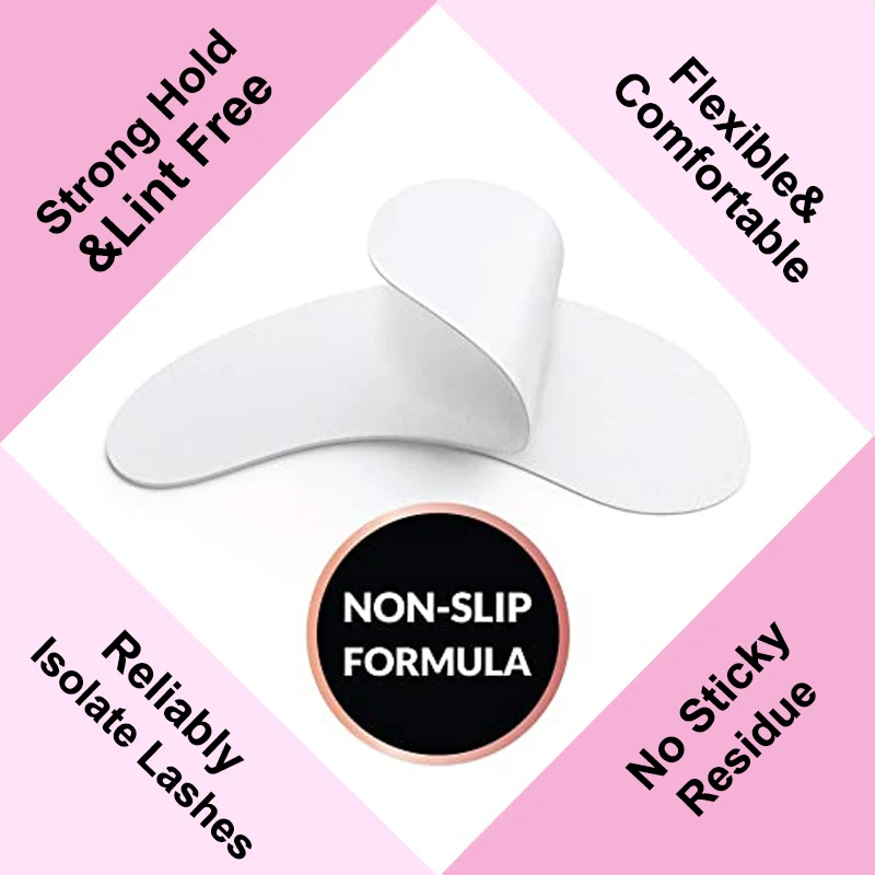 Патчи под глаза ультратонкие коллагеновые гидрогелевые для наращивания ресниц