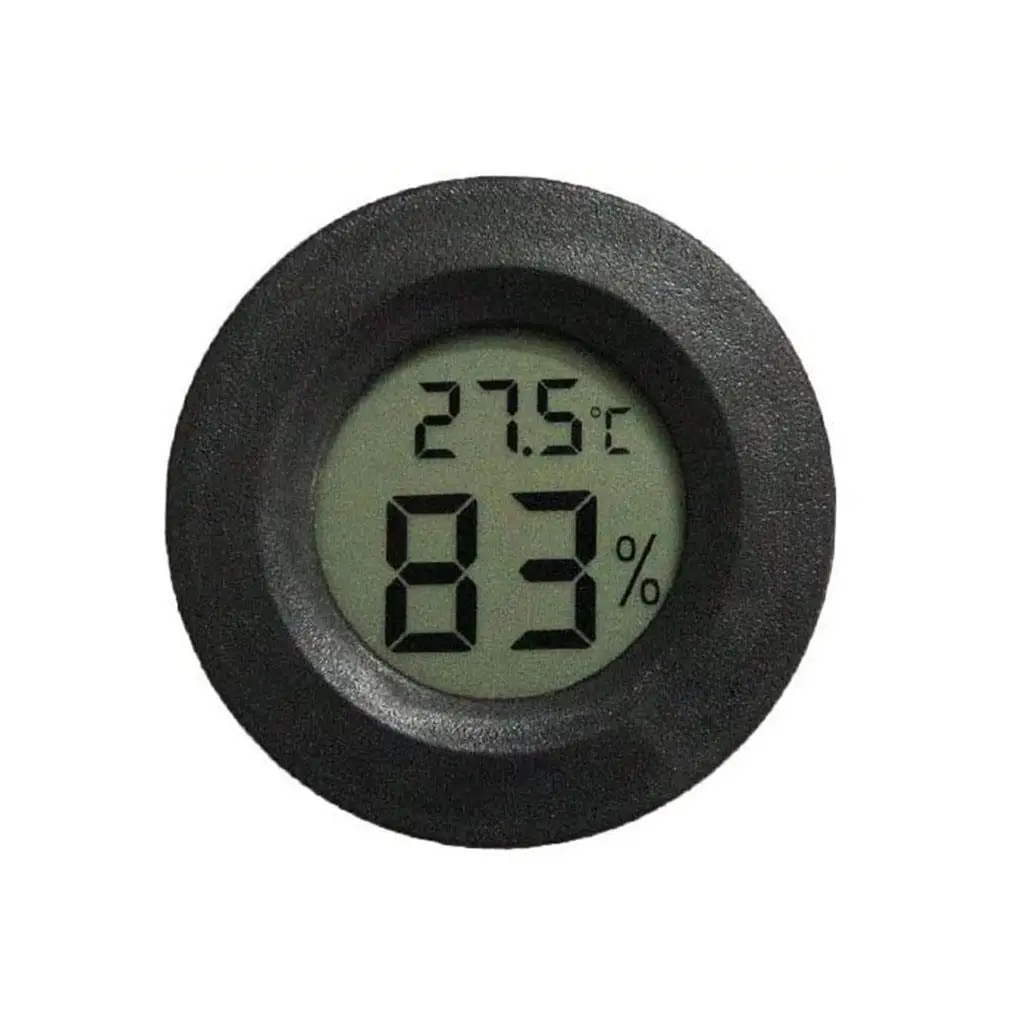 

High Accurately Digital Thermometer Hygrometer Meter For Reptile Turtle Terrarium Aquarium Tank Accessories Temperature Humidity
