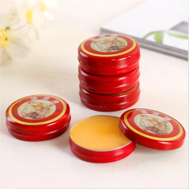 

5pcs Hot Sell Red Tiger Balm Anti-mosquito Anti-itch In Summer Ointment for Relief Dizziness Aches Cream Remove Bad Smell