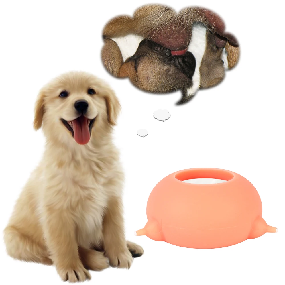 

Puppy Nursing Station Pet Nursing Bottle 200ML Newborn Pet Feeder Milk Feeder Bubble Milk Bowl Silicone 3 Nipples