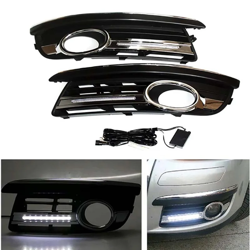 

2x car-specific for VW Jetta MK5 Sagitar 2006-2010 LED DRL daytime running light