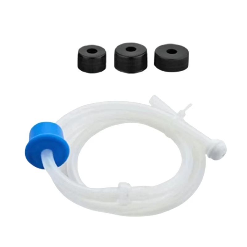 

Практичный дозатор для мыла на кухонную раковину, бутылка с гибким силиконовым длинным шлангом для удобного использования M4YD