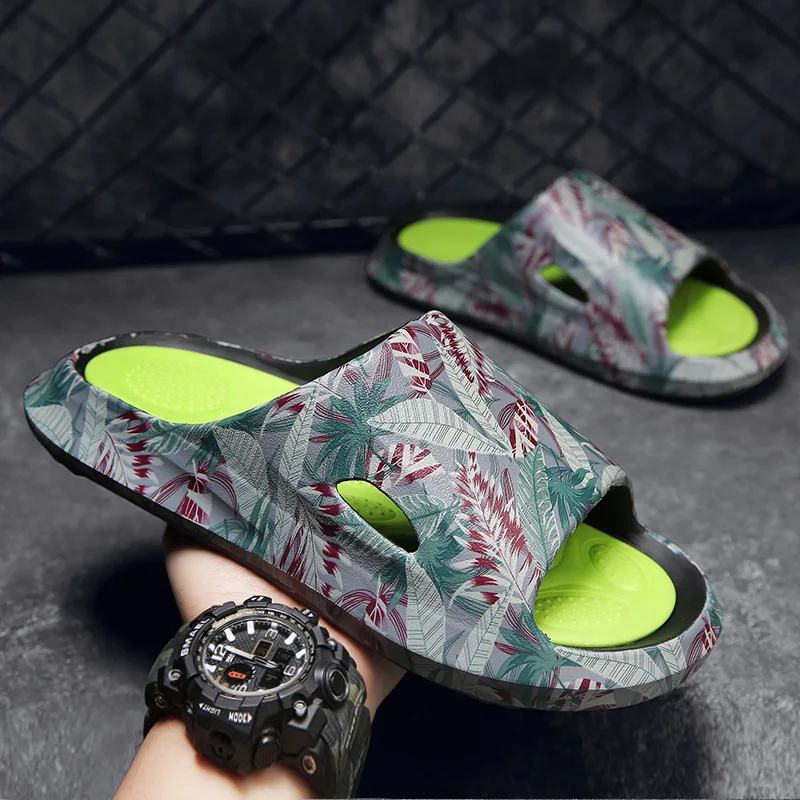 

2022 Summer New Men's Slippers Casual Drag Fashion Breathable Sandals Men's Shoes Fashion Wear Shoes