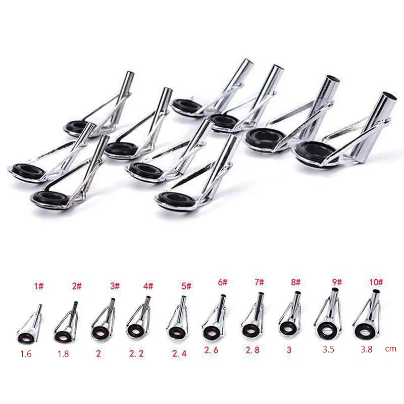 Наконечник для удочки из нержавеющей стали направляющее кольцо с кольцом