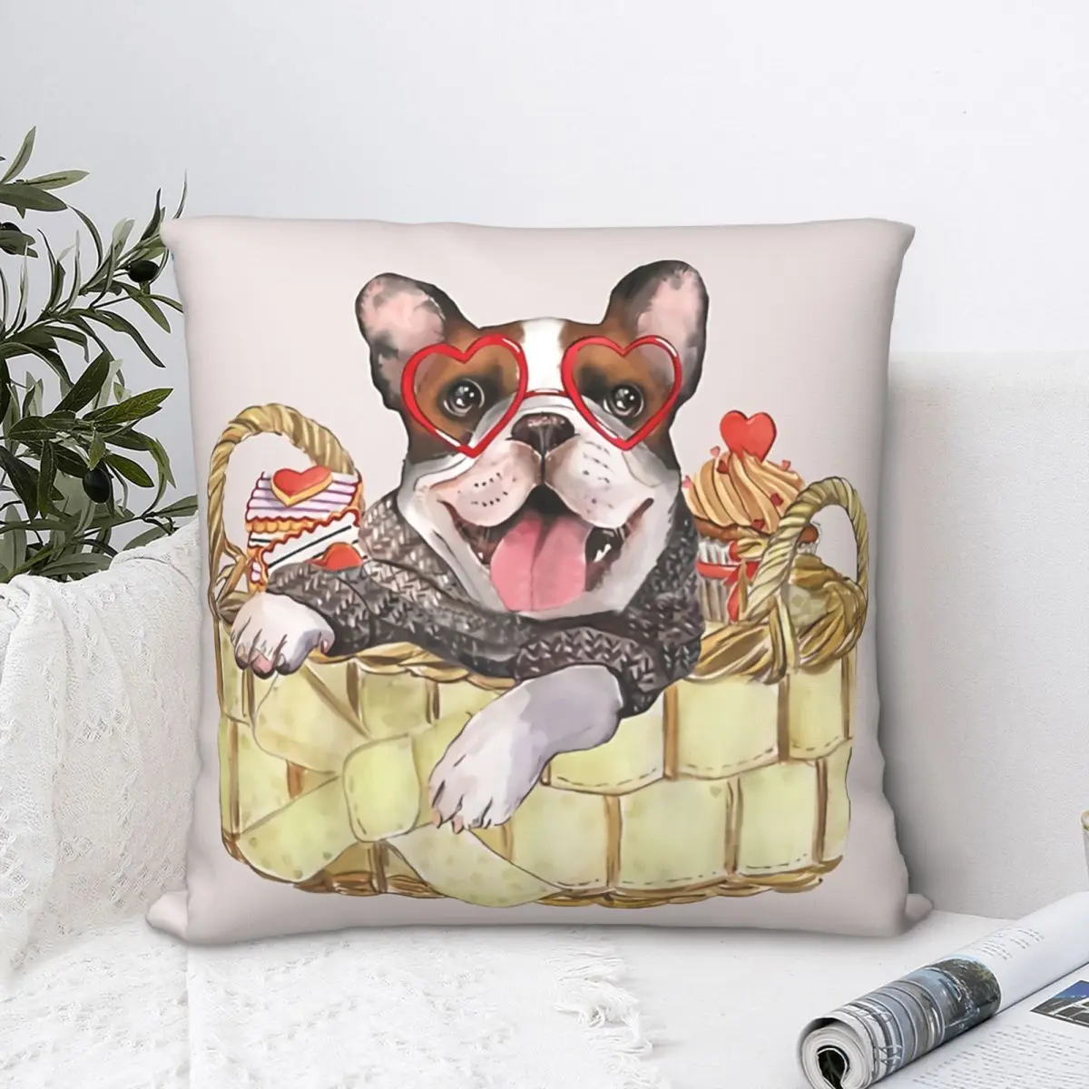 Decorative Washable Throw Pillowcase