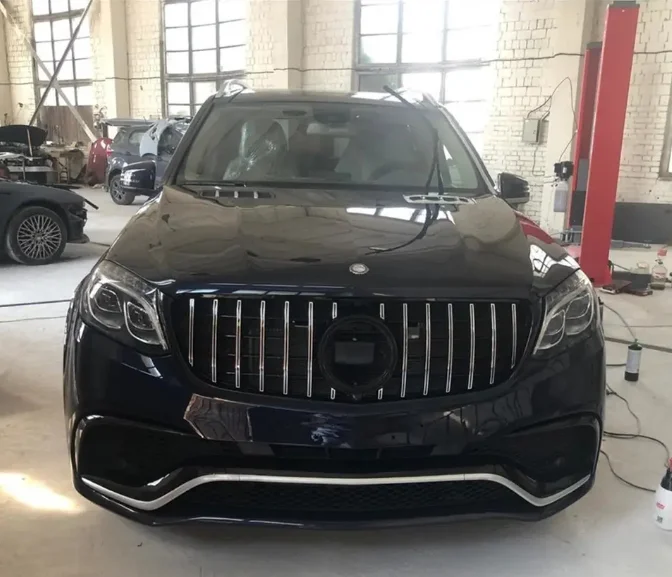 Комплекты обновления Landor Facelift для 13 14 15 Gl X166 Bodykit до 16-19 Gls Body Kit GLS63 2019 Mercedes-Benz