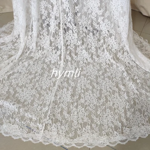 Hymli Кружевной плащ ivory