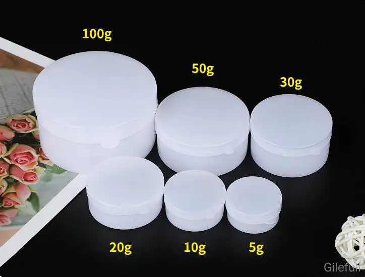 

20 шт., пластиковая коробка для лекарств, 5g10g20g30g50g100g