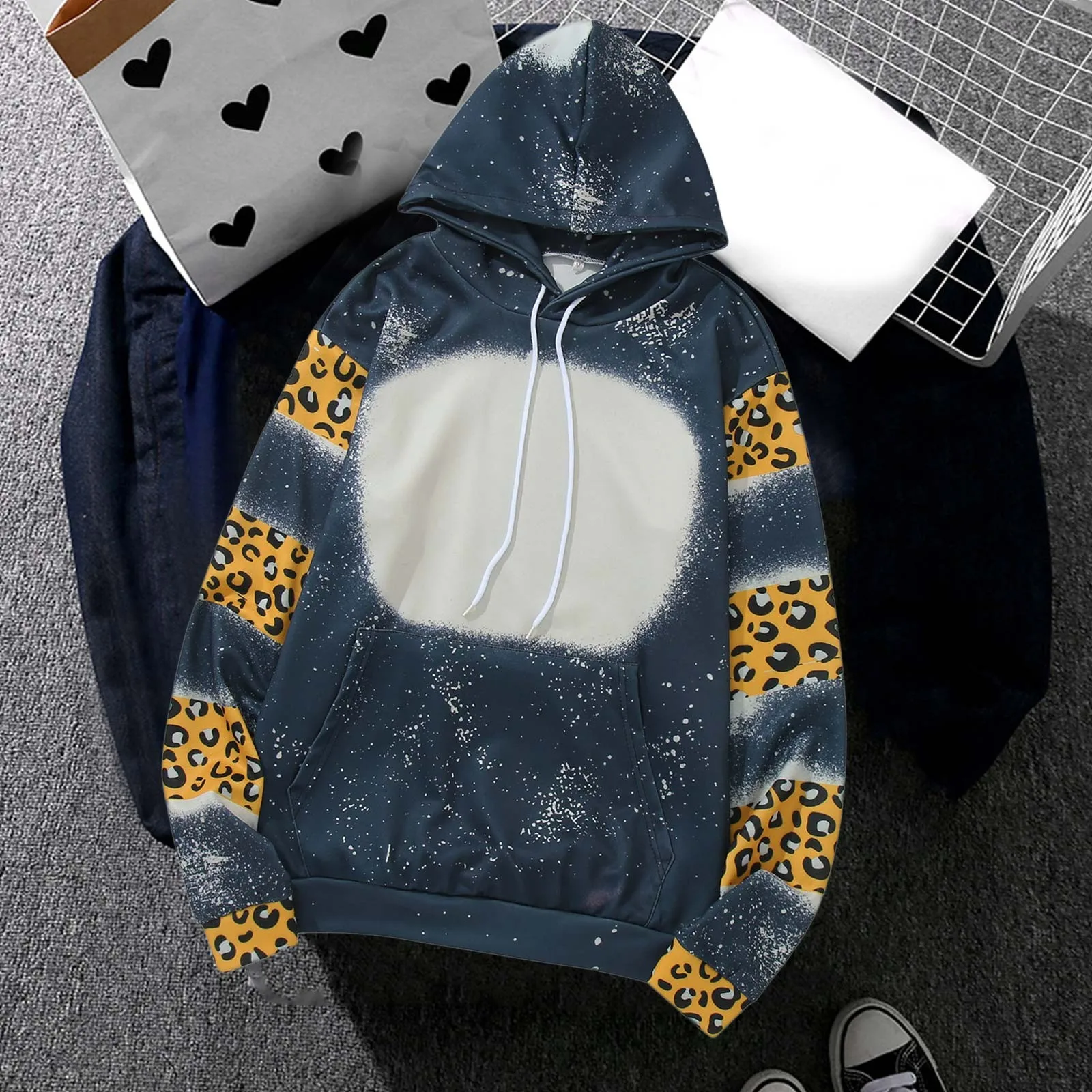 

Sweatpants Matching Sweatshirt Women Hoodie Sweatshirt Shirts Round Neck Cute Tops Casual Long Womens Plain Pullover Hoodies