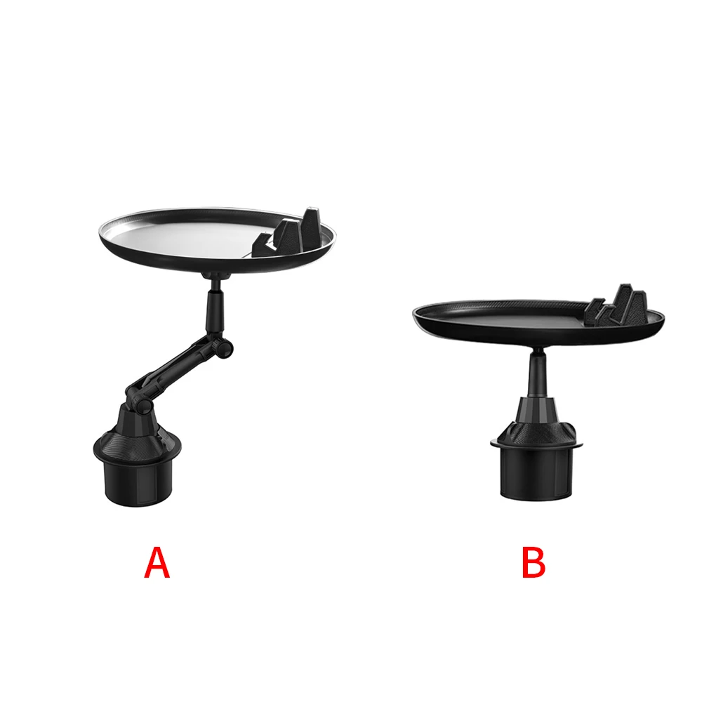 

Adjustable Car Cup Holder Drink Coffee Bottle Organizer Accessories Food Tray Automobiles Table for Burgers French Fries