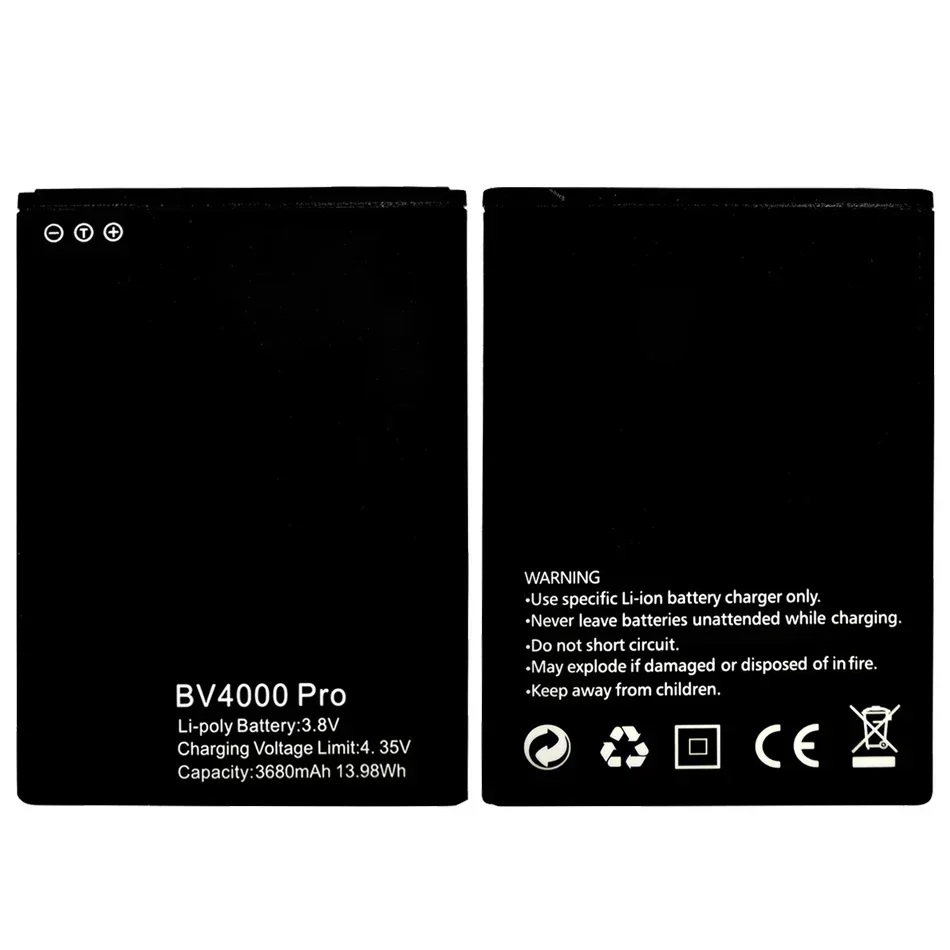 3680 мАч аккумулятор для мобильного телефона BV4000 Pro Blackview BV 4000 BV4000Pro MTK6580A
