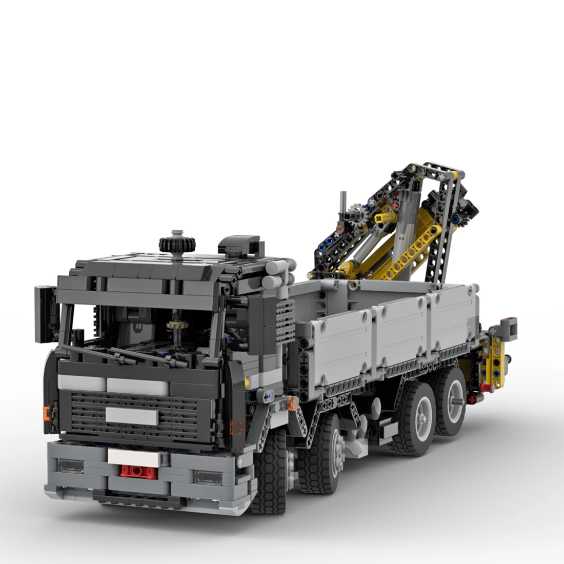 

Authorized MOC-107350 1926parts 190-42 Dump Truck Building Blocks Vehicle MOC Set - By OldOlney