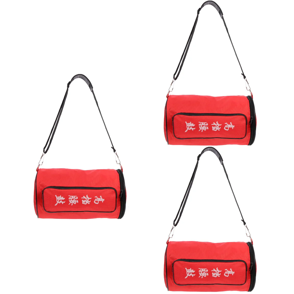 

3pcs Oxford Cloth Waist Drum Gig Bag Oxford Cloth Pouch Waterproof Drum Carry Bag