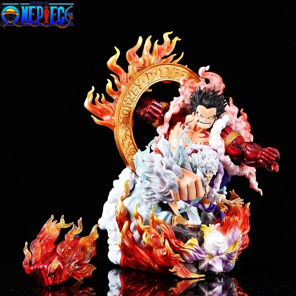 

Цельный кусок Gk Yehuo Luffy коллекционные модные фигурки четыре императора соломенная шляпа Luffy цельный кусок модель офисное украшение игрушка подарок