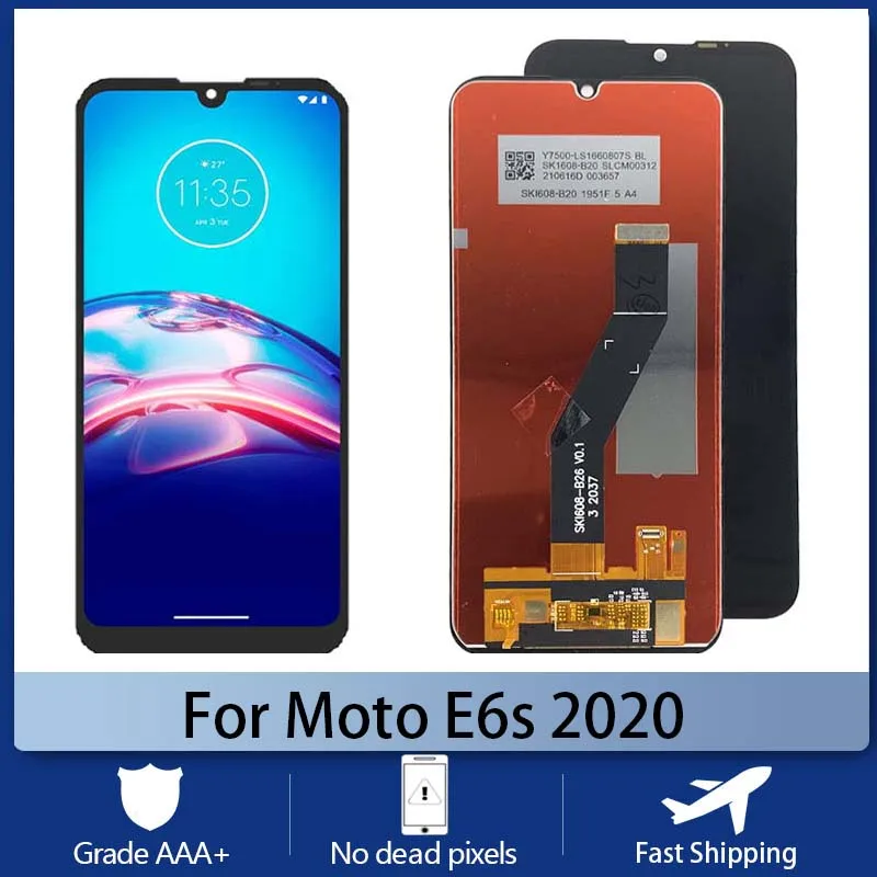 Оригинальный сенсорный экран для Motorola Moto E6s 2020 дюймов
