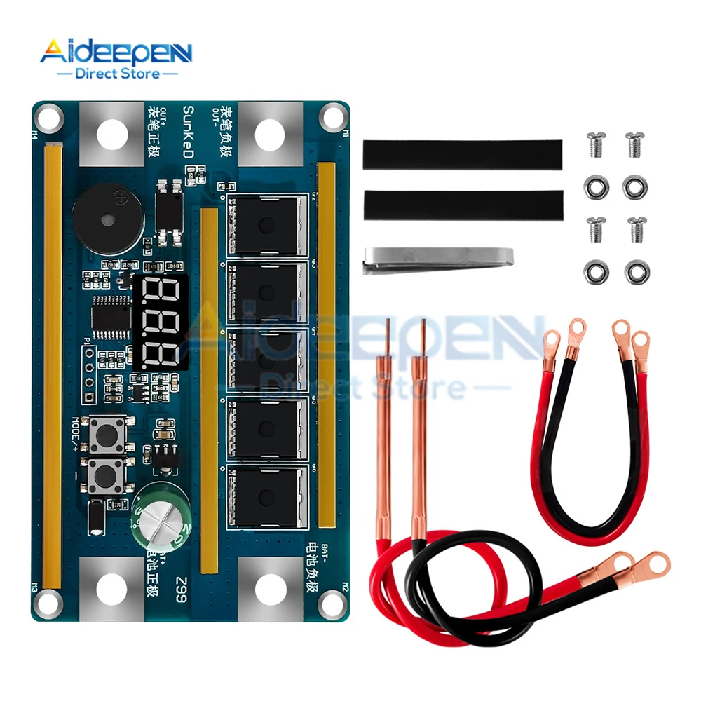 

Портативный точечный сварочный аппарат Spot Welder 99 передач 12В