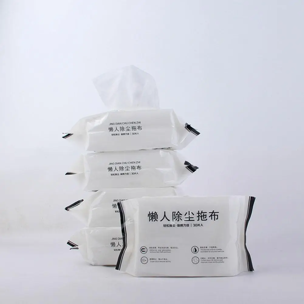 Одноразовая Электростатическая Швабра для удаления пыли салфетка Чистящая пола