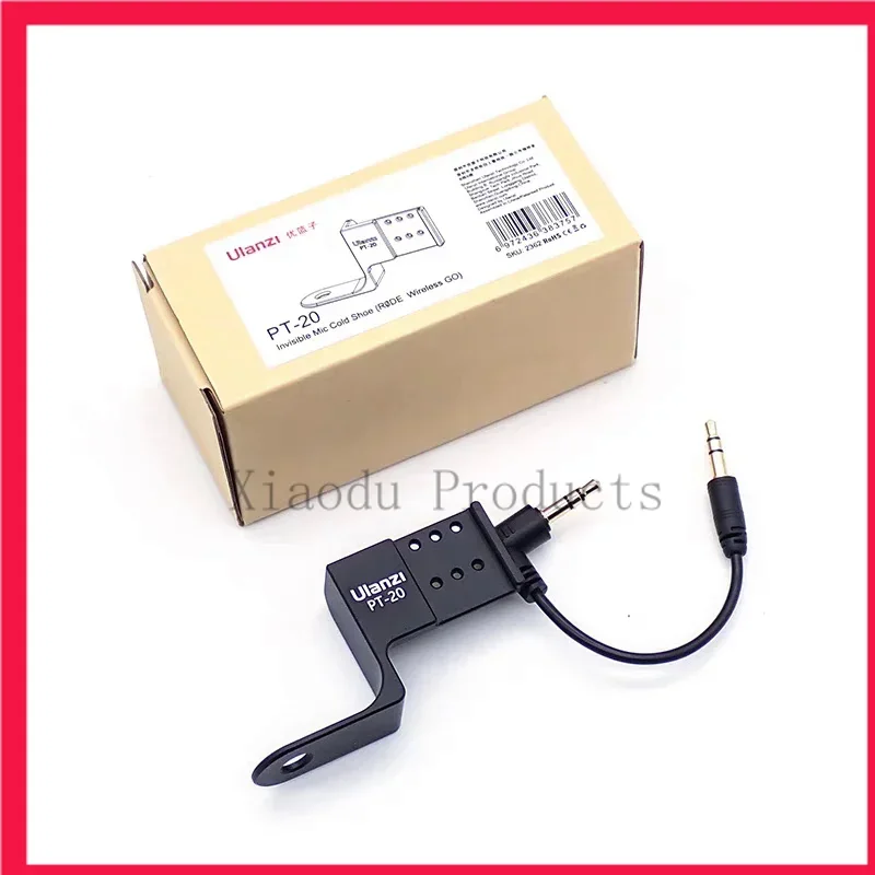 Новый для Insta360 X4/X3/ONE X2 невидимый микрофон холодный башмак (для RODE Wireless GO)