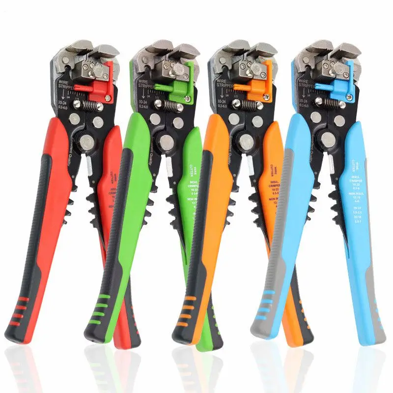 

Multifunctional Stripping Tools HS-D1 Crimper Cable Cutter Crimping Pliers Terminal 0.2-6.0mm Automatic Wire Stripper