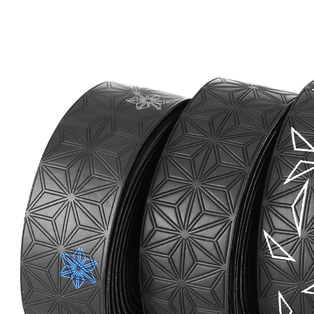 

Road Bike Handlebar Tape Anti-Slip PU Shock Handle Bar Tape With Bar End Plugs PU Anti-Vibration Wrap Tape Durable Bar Bartape