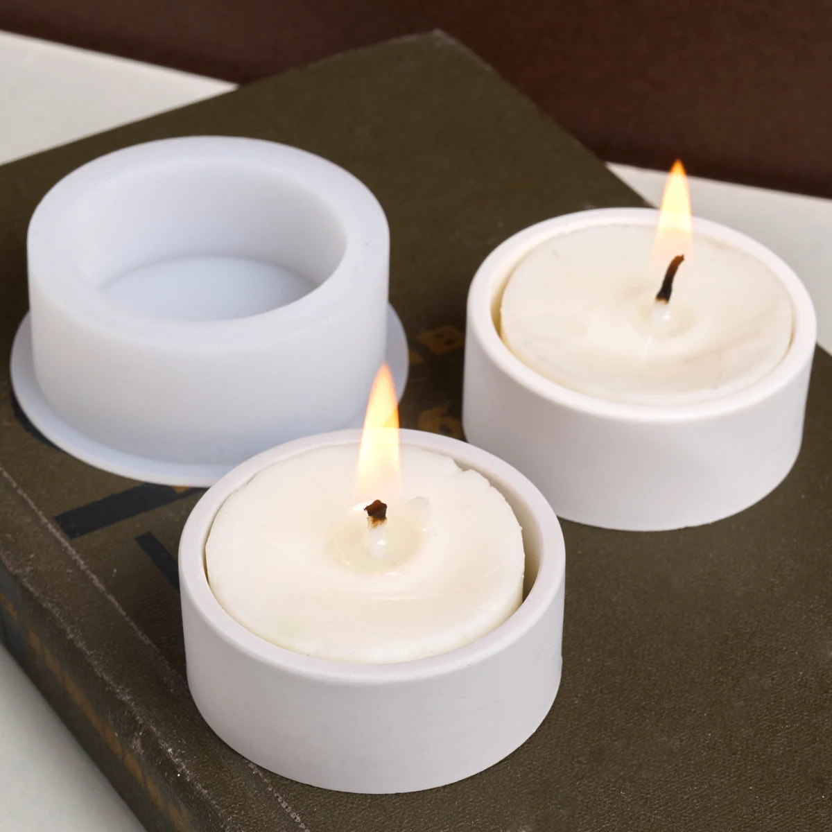 Коробка для хранения ювелирных изделий силиконовая форма сделай сам круглый