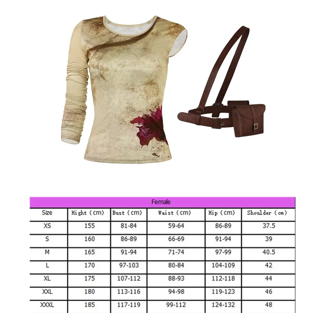 Женский костюм для косплея фуроза жилет с ремнем из фильма Mad Cos Max футболка