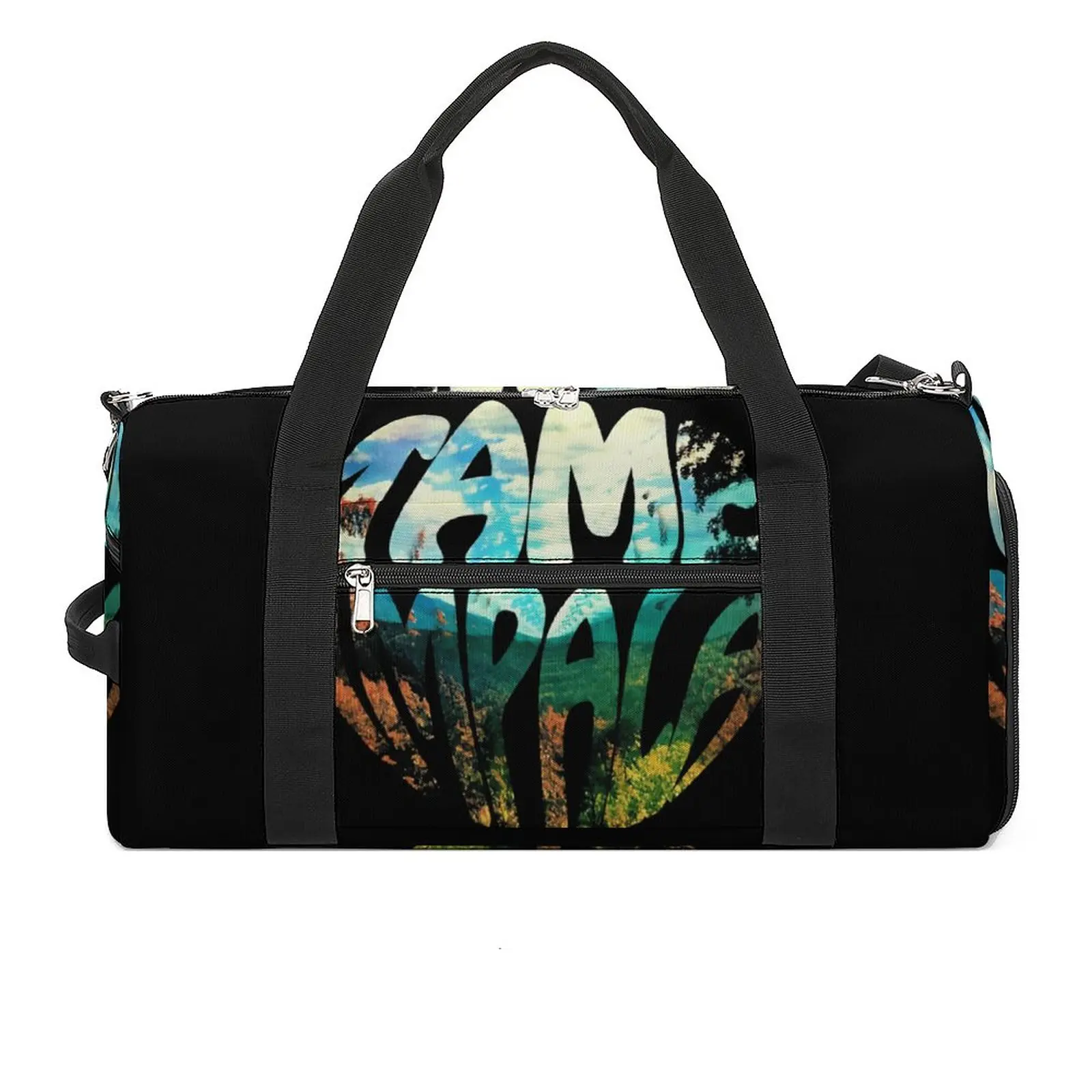 

Сумка для тренажерного зала Tame Impala, спортивные сумки для путешествий и тренировок, вместительная сумка для фитнеса с принтом для пар, портативные сумки