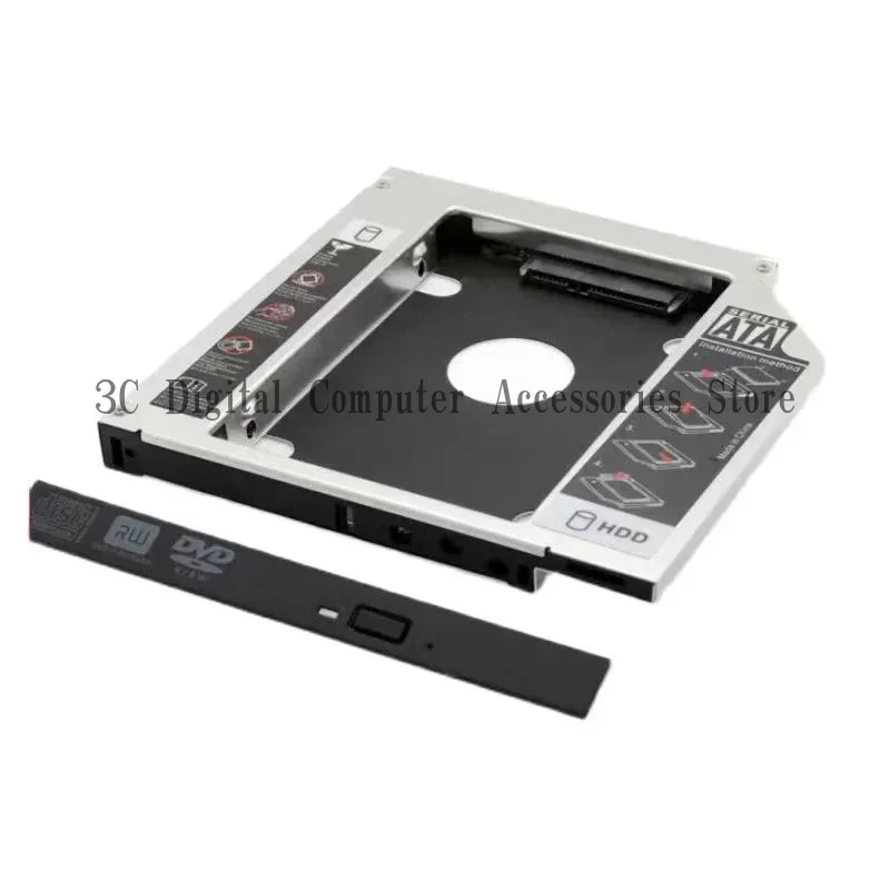 12 7 мм Sata 2nd SSD HDD caddy для Asus n46v n46vm n46vz u52f U52f-bbl5 x451ma x551ma жесткий диск Kadi