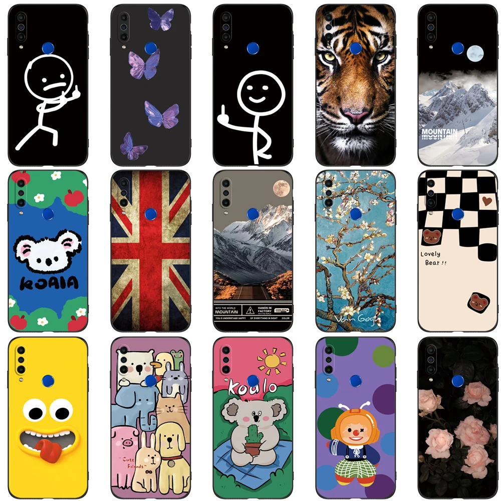 Чехол для Meizu M10 чехол, задняя крышка для Meizu M 10 MeizuM10, задняя крышка 6,5 дюйма, мягкая Кремниевая фотография, милая бабочка, медведь, тигр