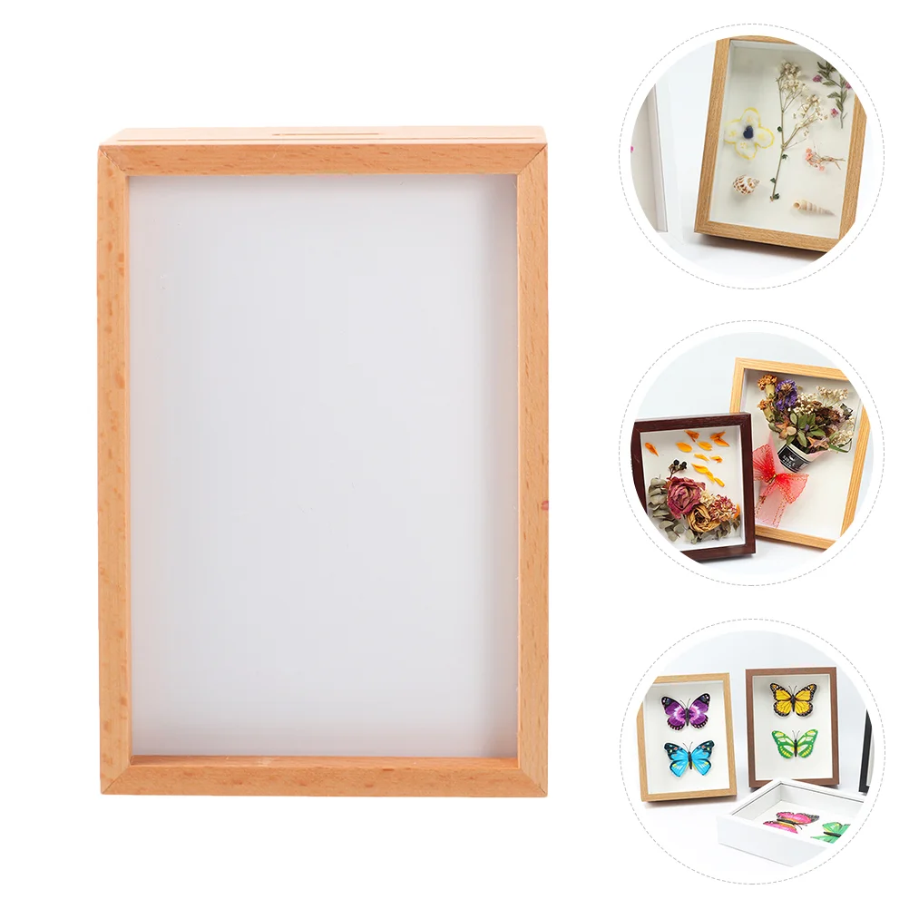 

1Pc Wood Picture Frame Fashion Artwork Display Frame Pretty Table Decoration